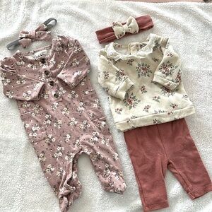 Baby outfit, baby clothes, matching sets, baby girl outfit